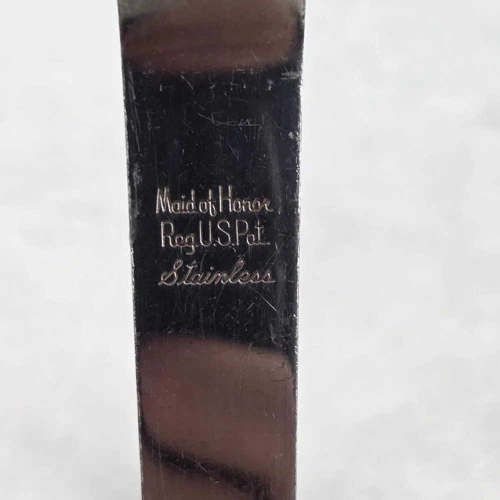 Vintage Maid Of Honor Stainless Steel Potato Masher Black Handle 9.5”
